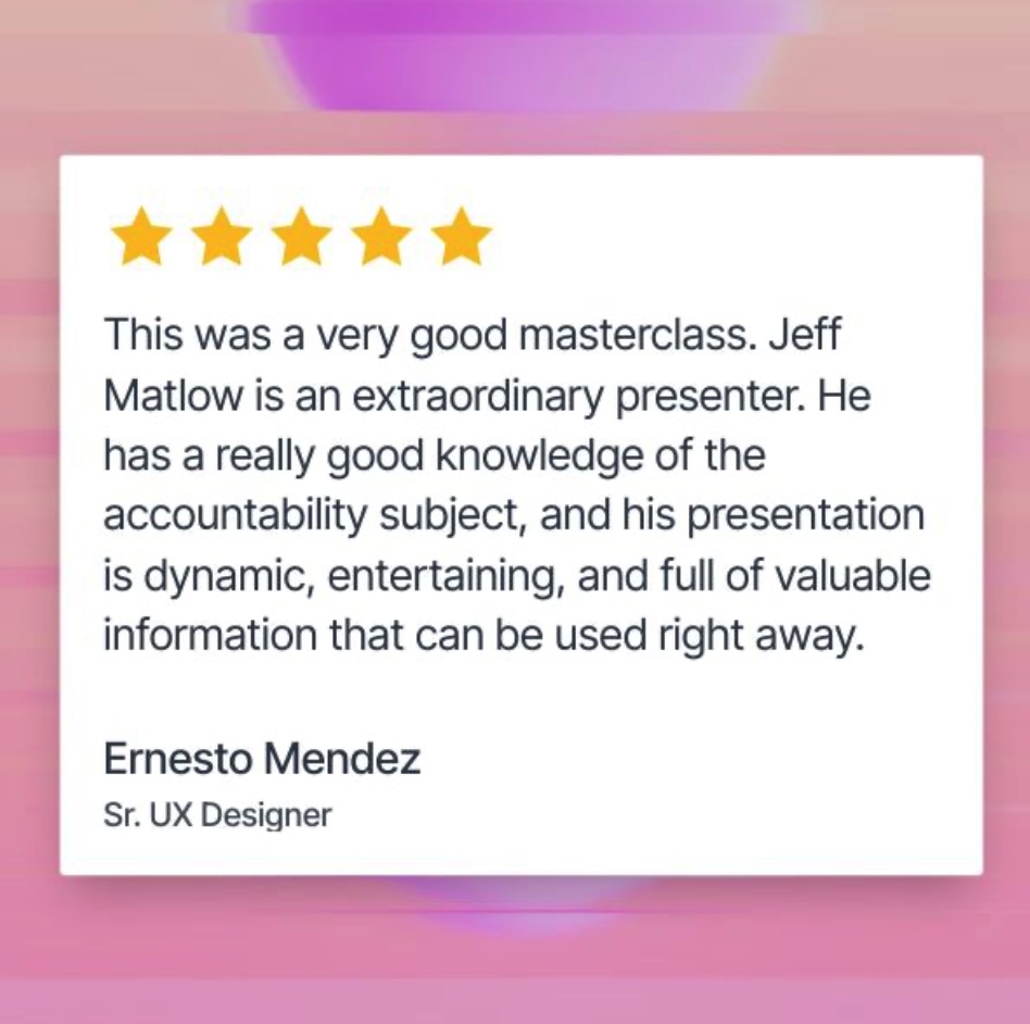 mastering team accountability the best leadership course ever