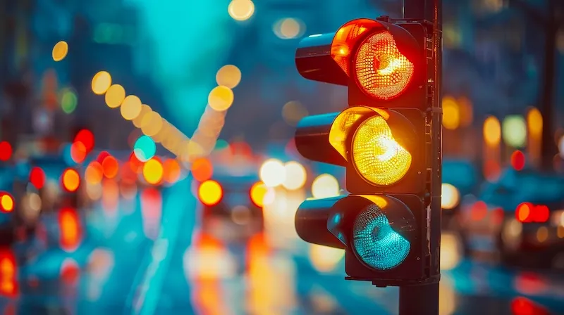The Best Leadership Podcast - personality traffic light all lights